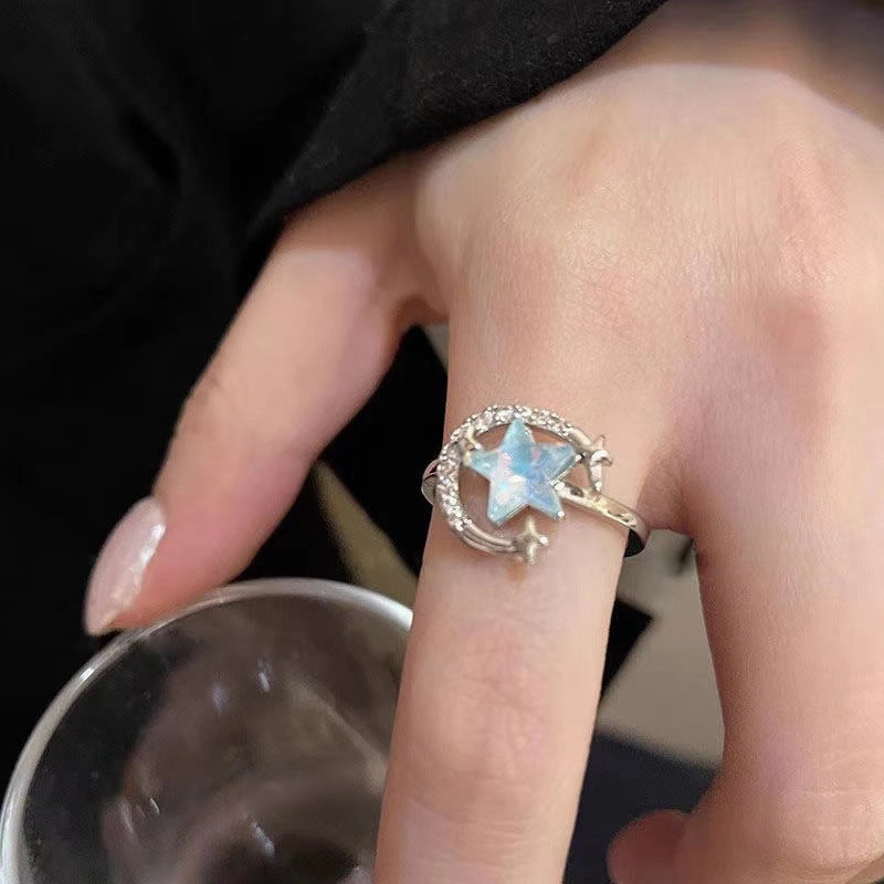Wholesale Fashion Personality All-match Tanabata Elegant Ring