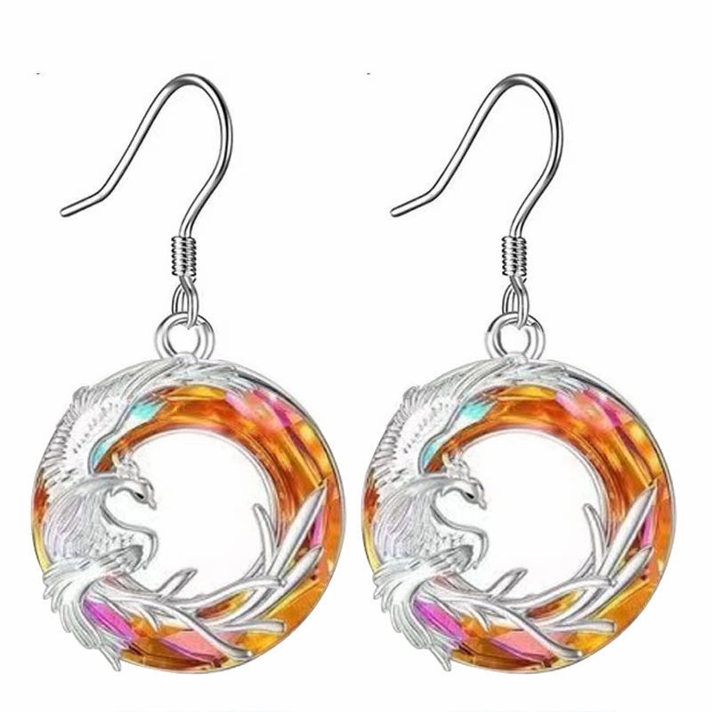 Wholesale Fashion Personality Fire of Life Rebirth Phoenix Pendant Necklaces