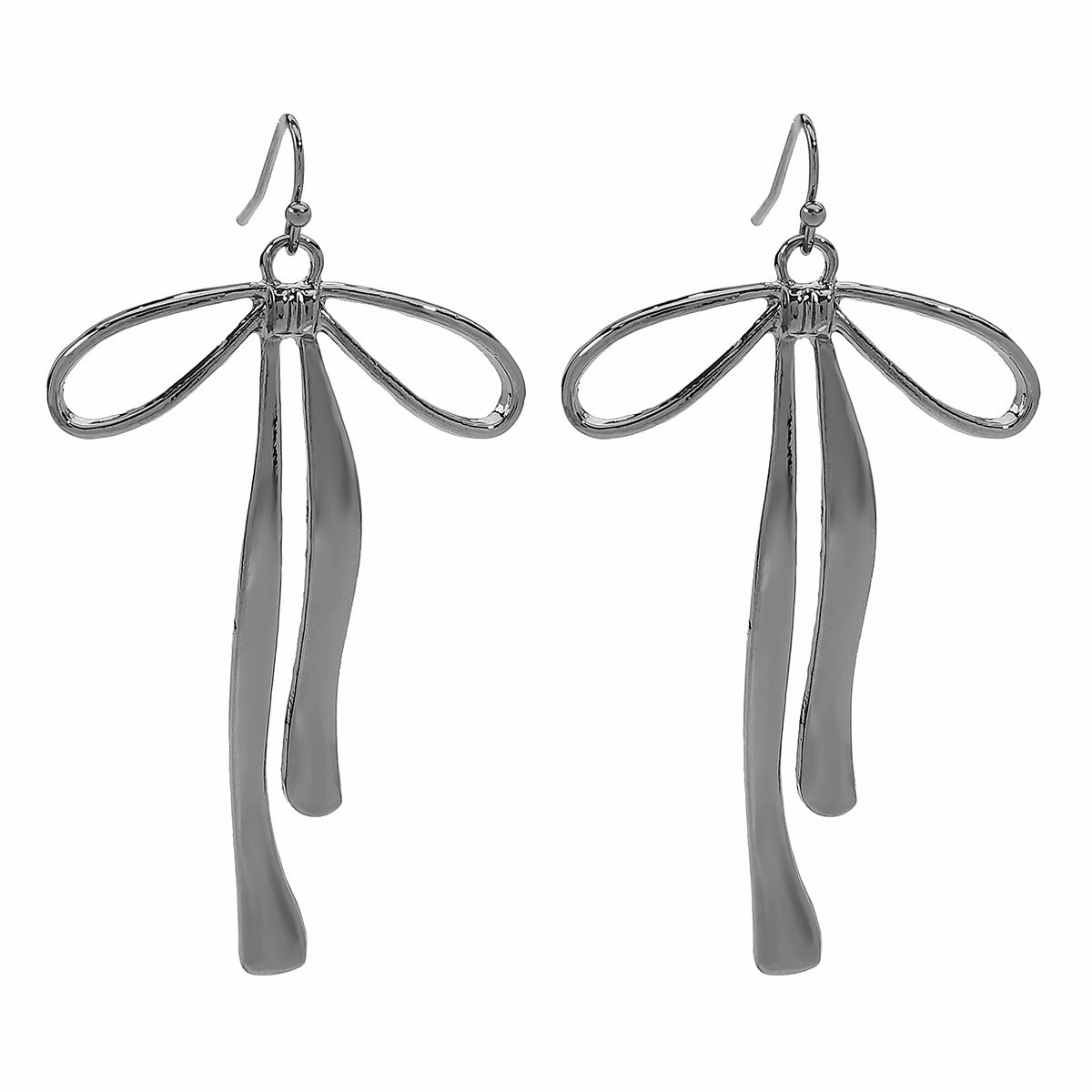Wholesale Fashion Retro Ins Style Big Butterfly Combined with Gold Earrings and Necklace