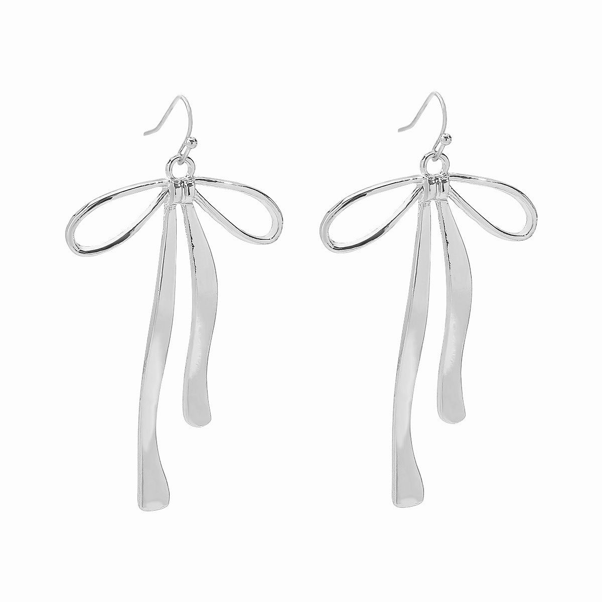 Wholesale Fashion Retro Ins Style Big Butterfly Combined with Gold Earrings and Necklace