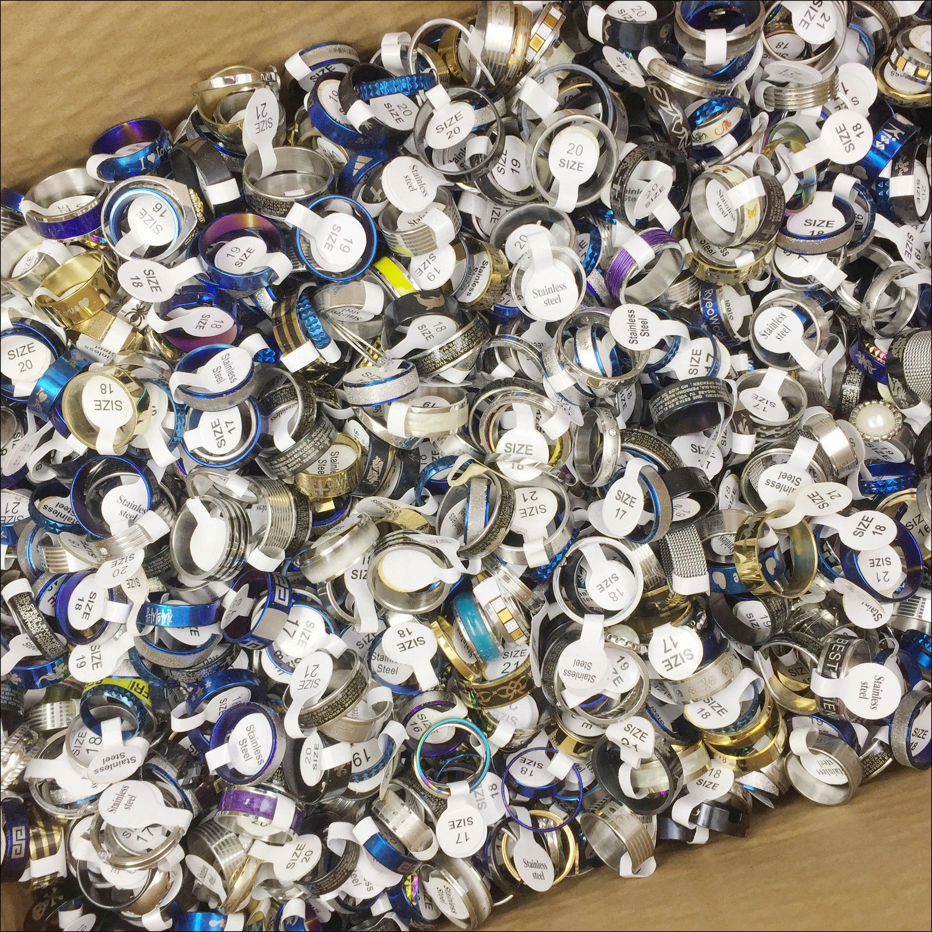 Wholesale Fashion Stainless Steel Rings