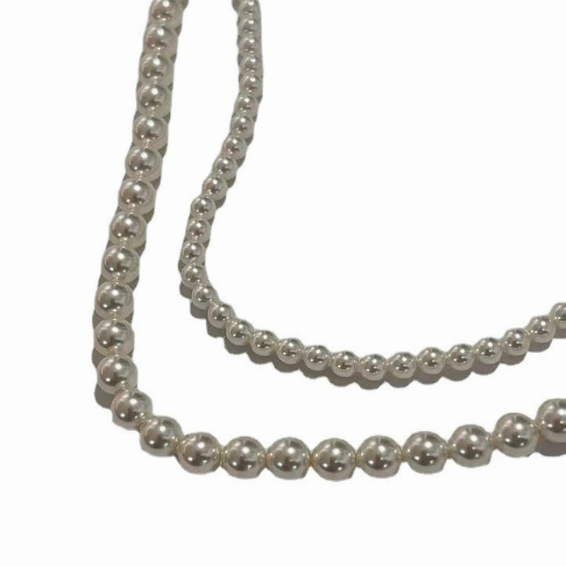 Wholesale Fashionable All-match Pearl Vintage Mini Necklace