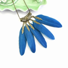 Wholesale Feather Indians Weave Chains of Vintage Leaf Sweaters