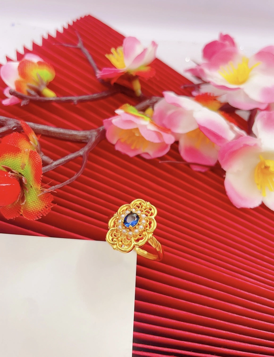 Wholesale Filigree Pearl Ring