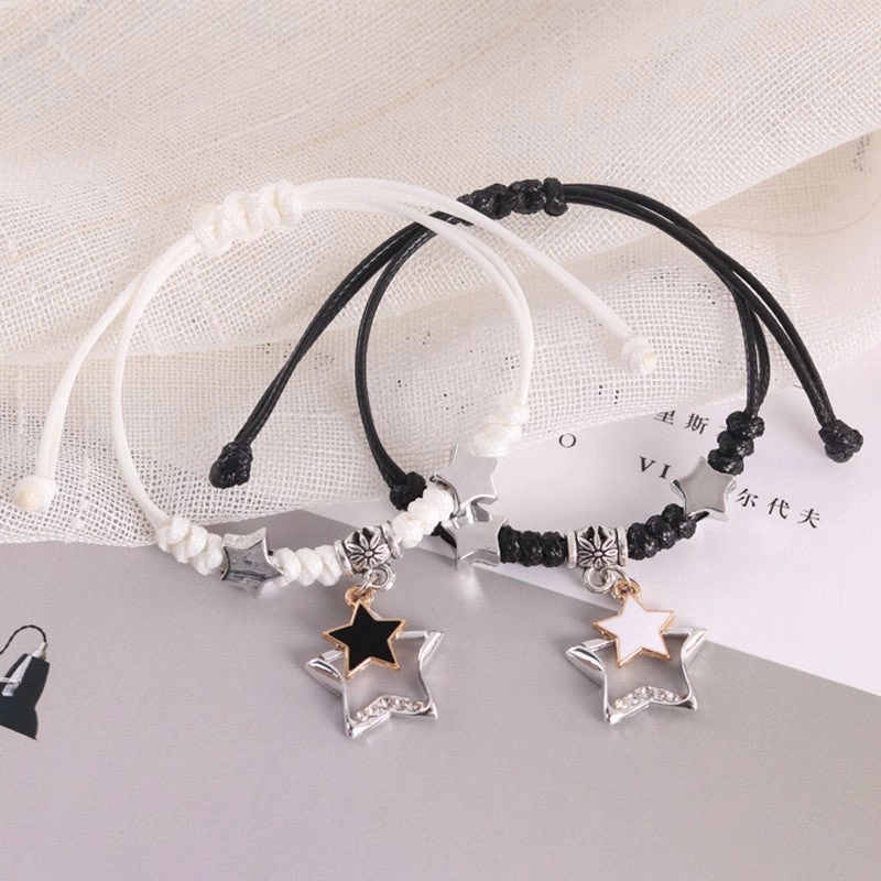 Wholesale Five Pointed Star Braided Bracelet