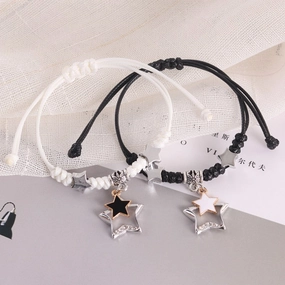 Wholesale Five Pointed Star Braided Bracelet