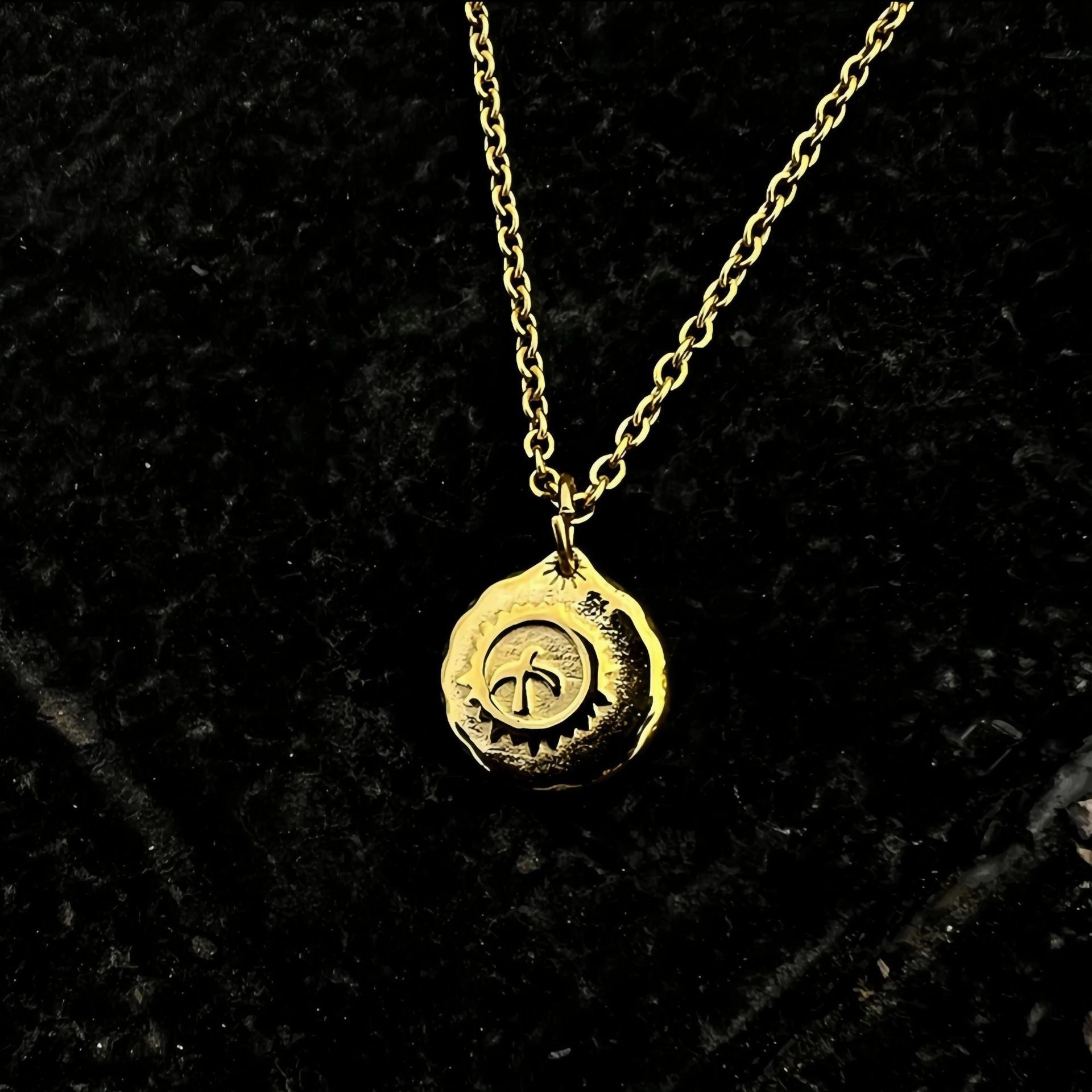 Wholesale Flying Bird Titanium Steel Necklace Hip-Hop Style Sweater Chain