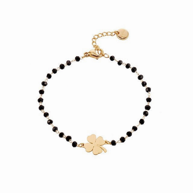 Wholesale Four Leaf Clover Bracelet Titanium Steel
