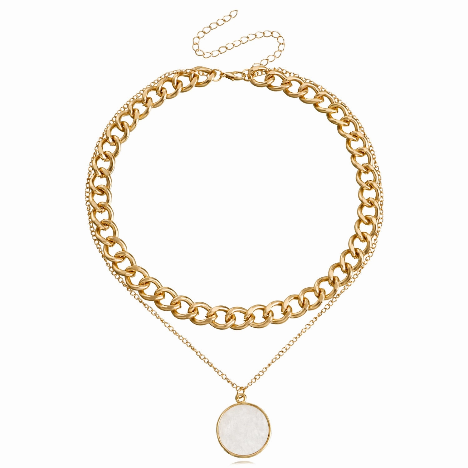 Wholesale Fritillaria Alloy Necklaces
