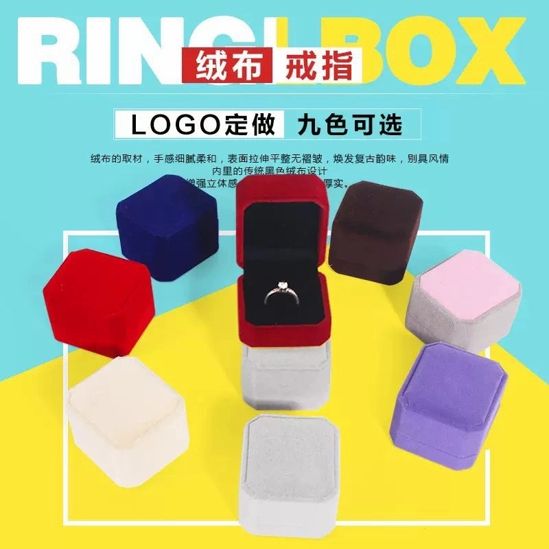 Wholesale Full diamond open paper clip ring