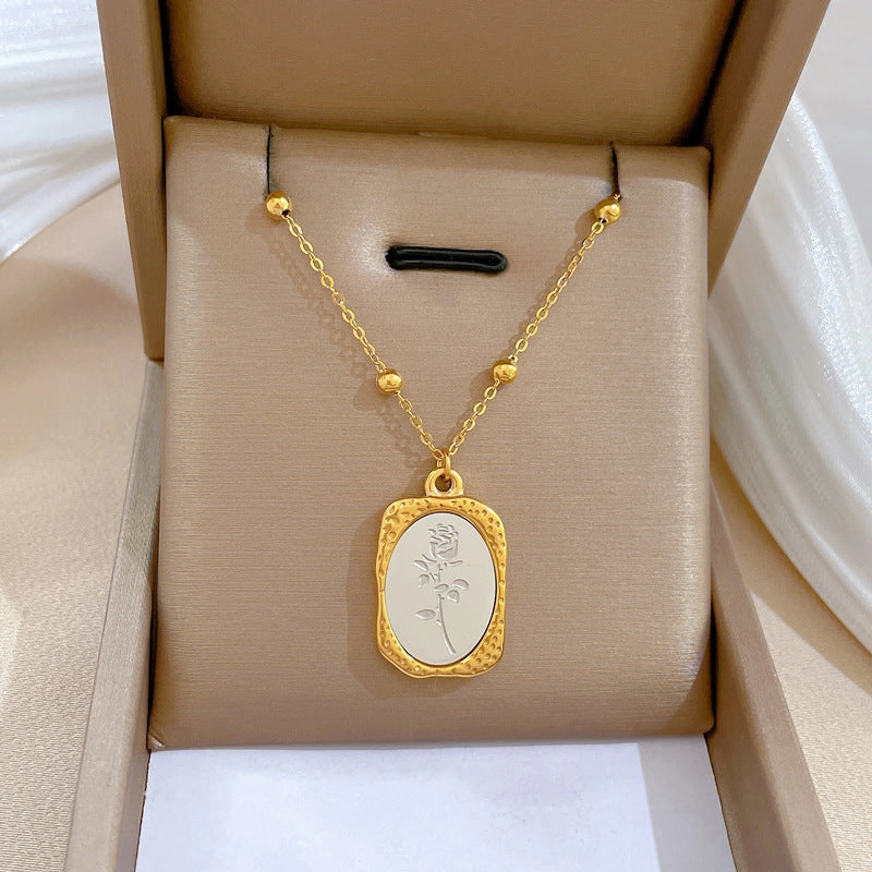 Wholesale Geometric Animal Personalized 18k Gold Plated Clavicle Chain