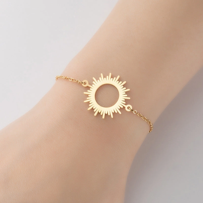 Wholesale Geometric Star Moon Love Bracelet