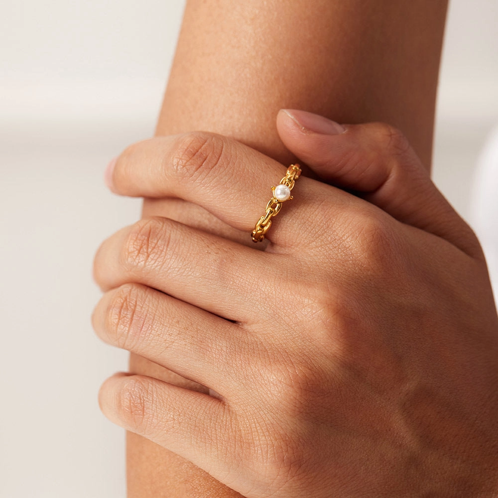 Wholesale Geometric Titanium Steel Rings