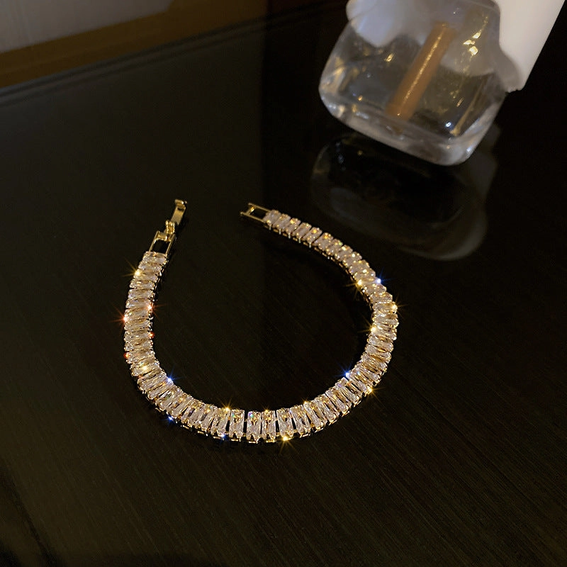 Wholesale Geometric Zircon Bracelet