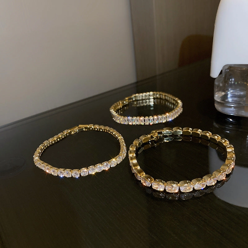 Wholesale Geometric Zircon Bracelet