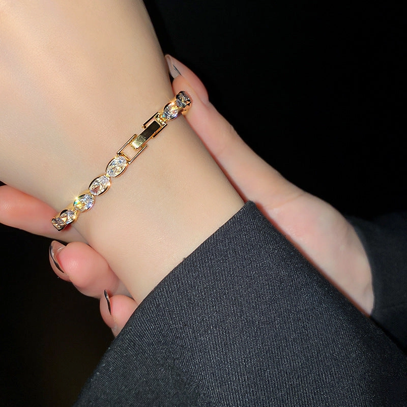 Wholesale Geometric Zircon Bracelet
