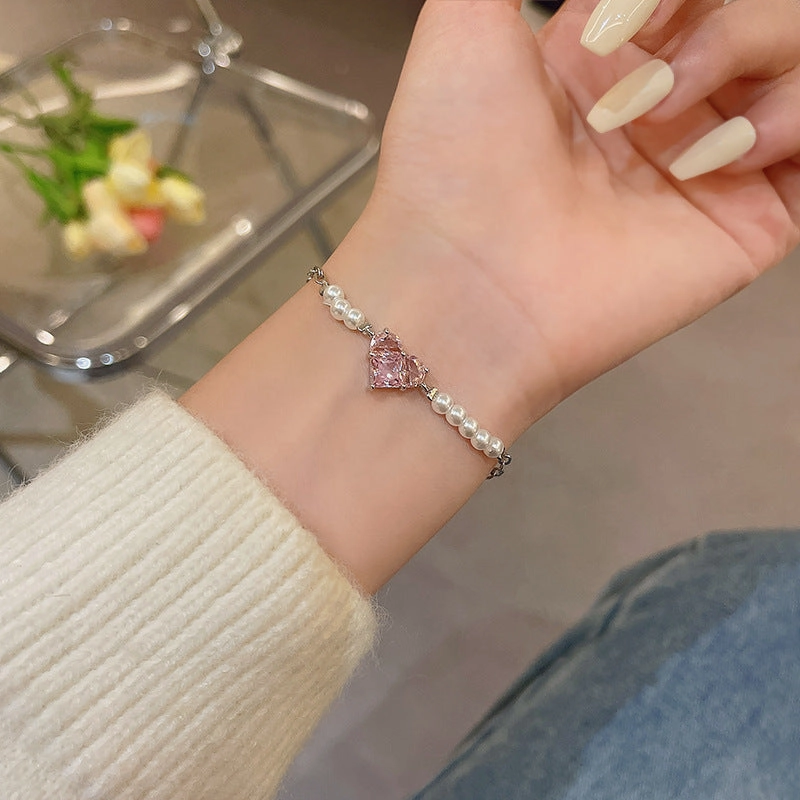 Wholesale Girls Retro Niche Temperament Pearl Bracelet