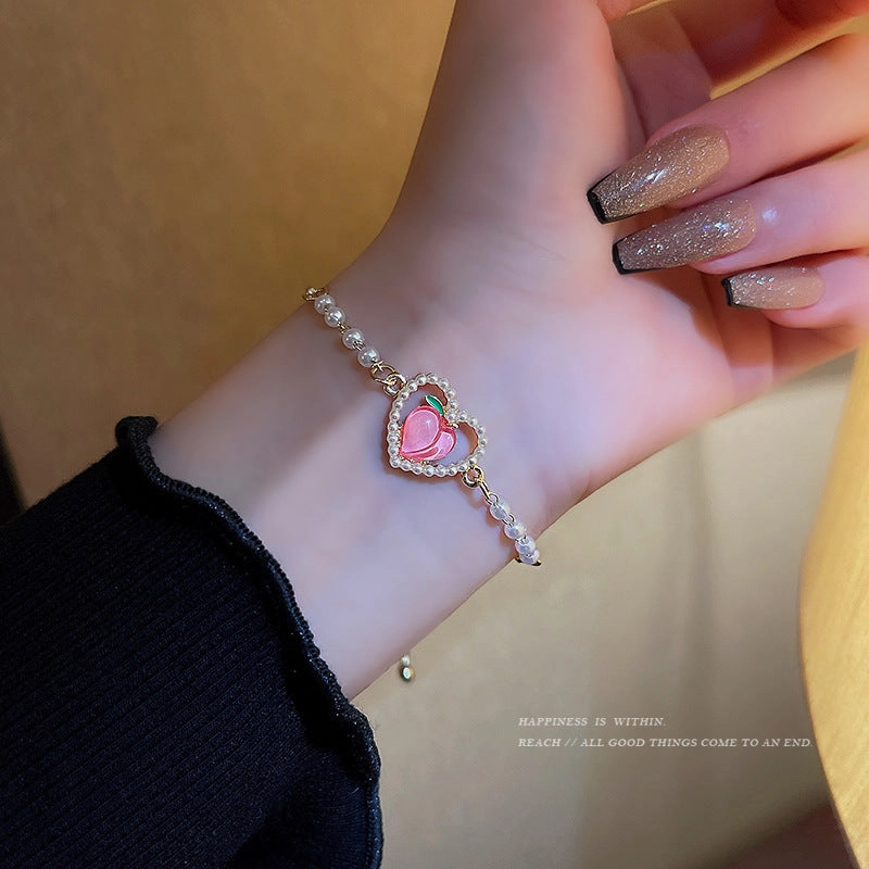 Wholesale Girls Retro Niche Temperament Pearl Bracelet