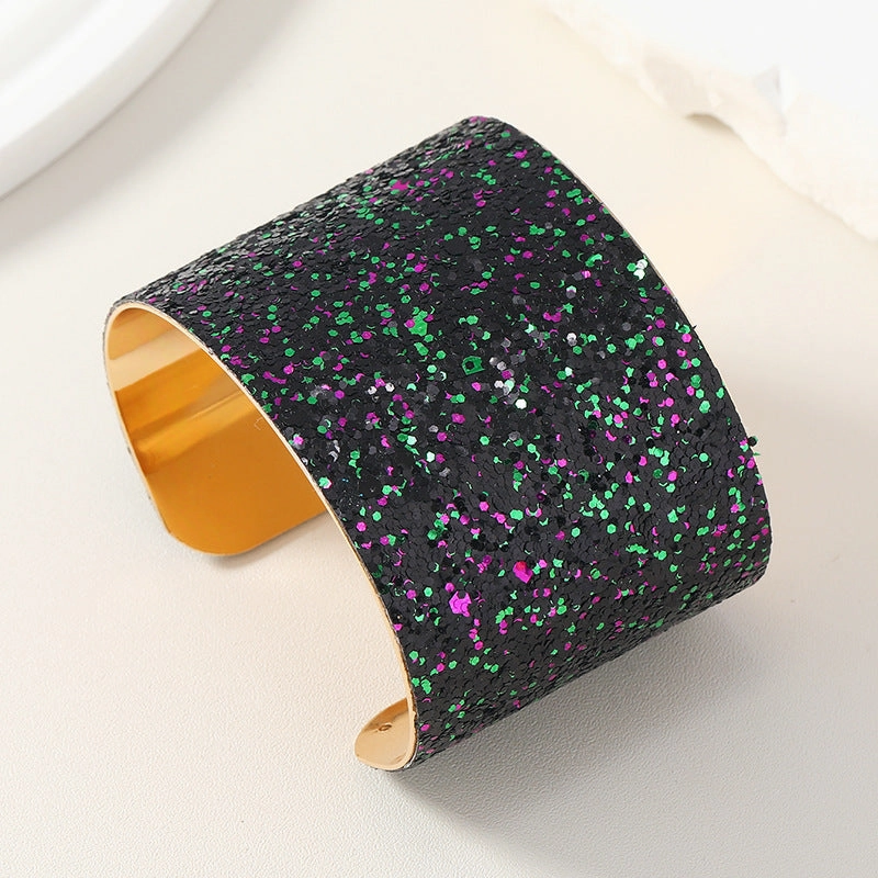 Wholesale Glitter Pink Gradient Color Brilliant Bracelet