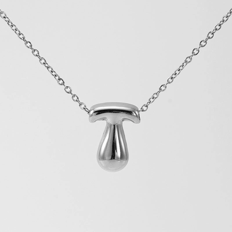 Wholesale Glossy bubble letter necklace for women 26 English letter pendants