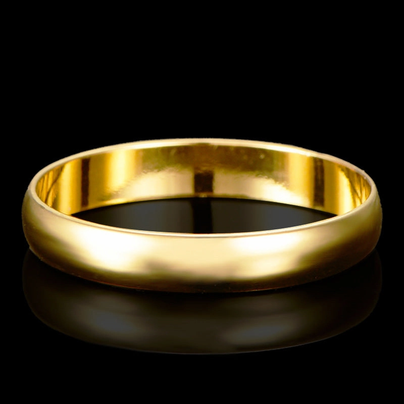 Wholesale Gold Plated Arc Copper Rings