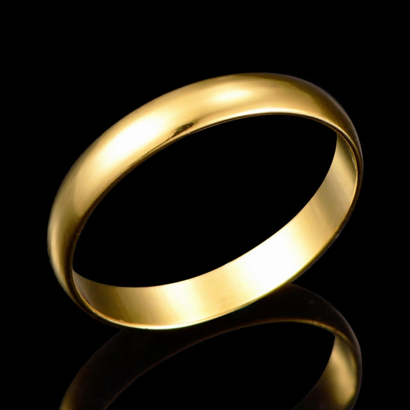 Wholesale Gold Plated Arc Copper Rings