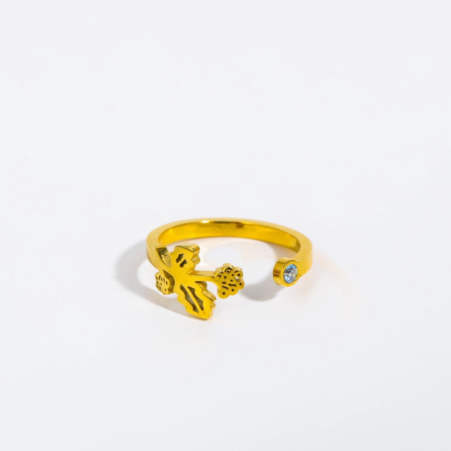Wholesale Gold Stainless Steel Ring