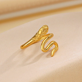 Wholesale Gold Stainless Steel Ring