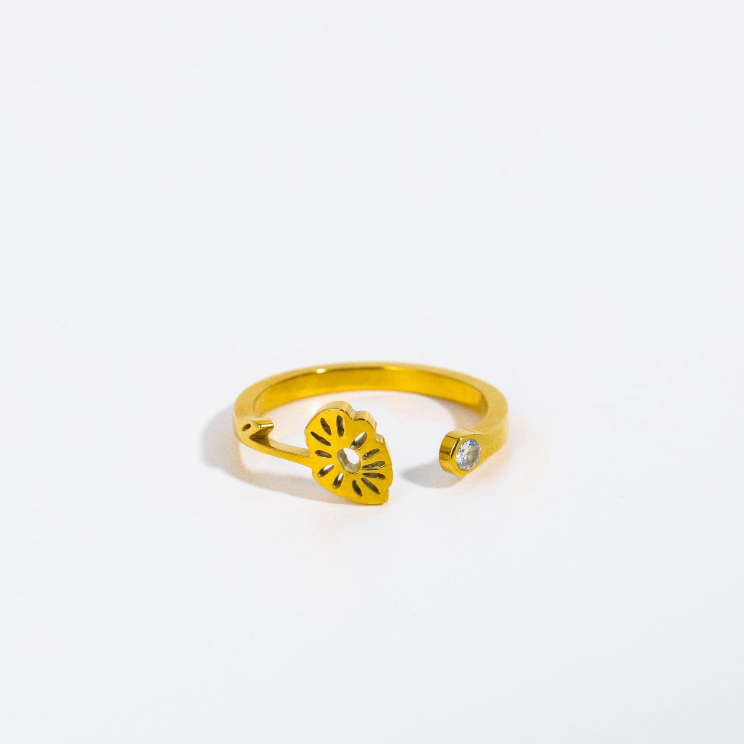 Wholesale Gold Stainless Steel Ring