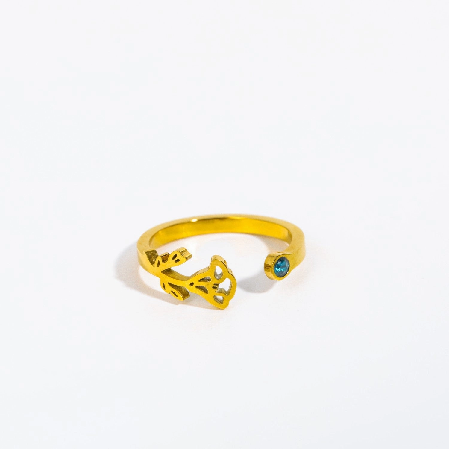 Wholesale Gold Stainless Steel Ring