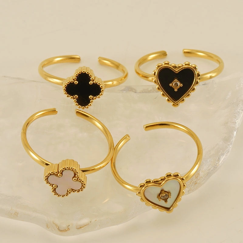Wholesale Gold Titanium Steel Rings