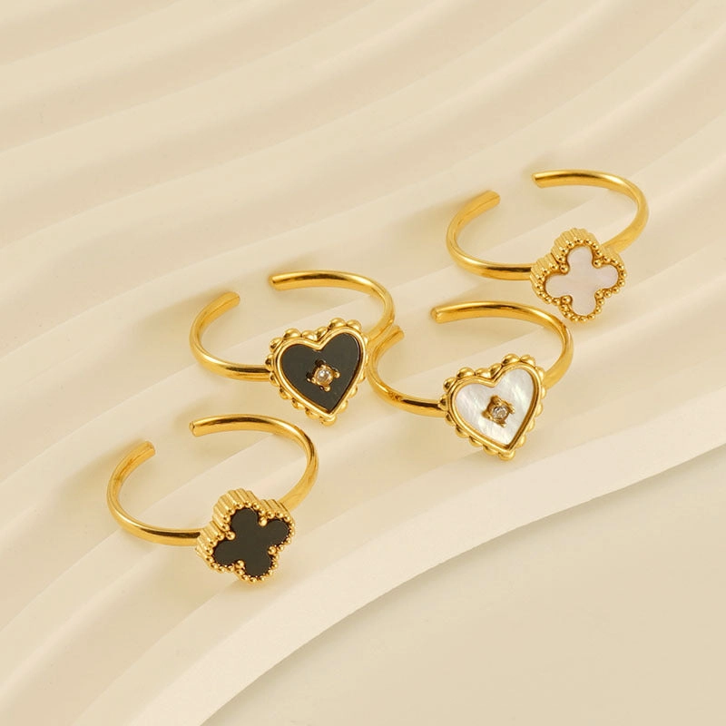 Wholesale Gold Titanium Steel Rings