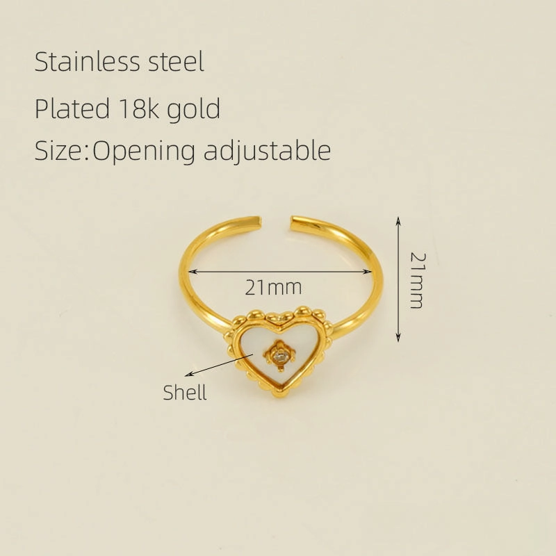 Wholesale Gold Titanium Steel Rings