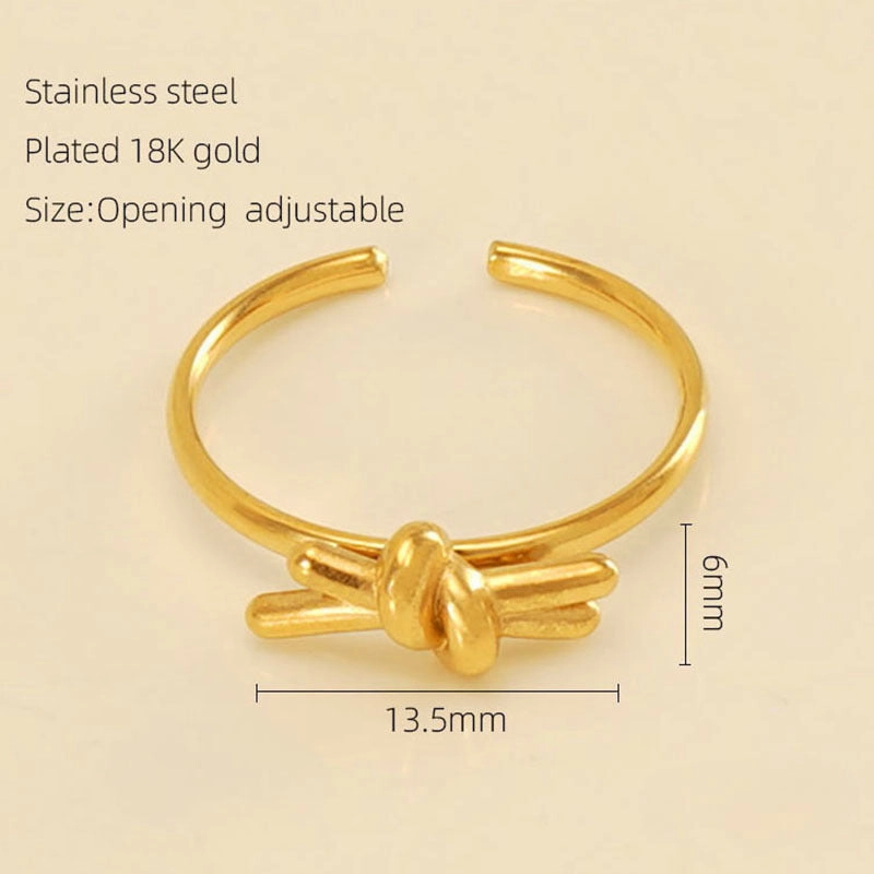 Wholesale Gold Titanium Steel Rings