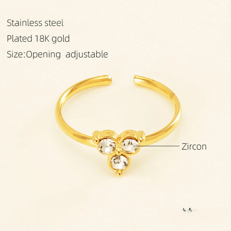 Wholesale Gold Titanium Steel Rings