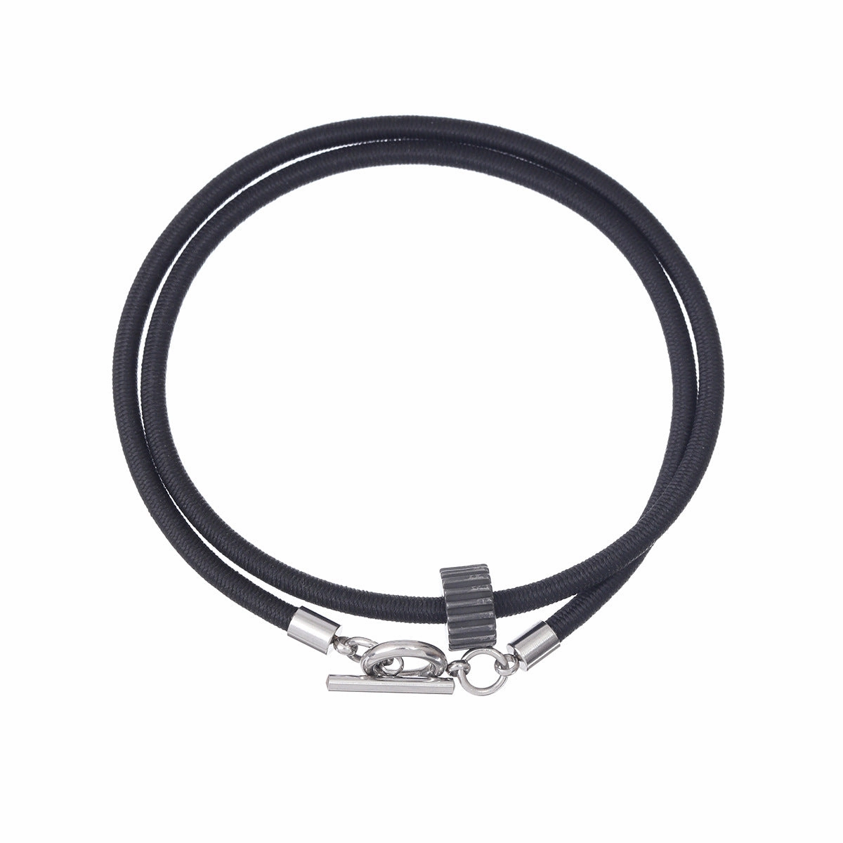 Wholesale Gold Tungsten Carbide OT Buckle Double Layer Bracelet
