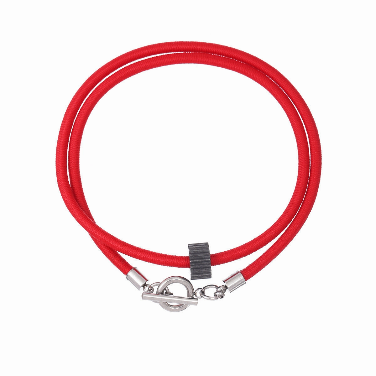 Wholesale Gold Tungsten Carbide OT Buckle Double Layer Bracelet