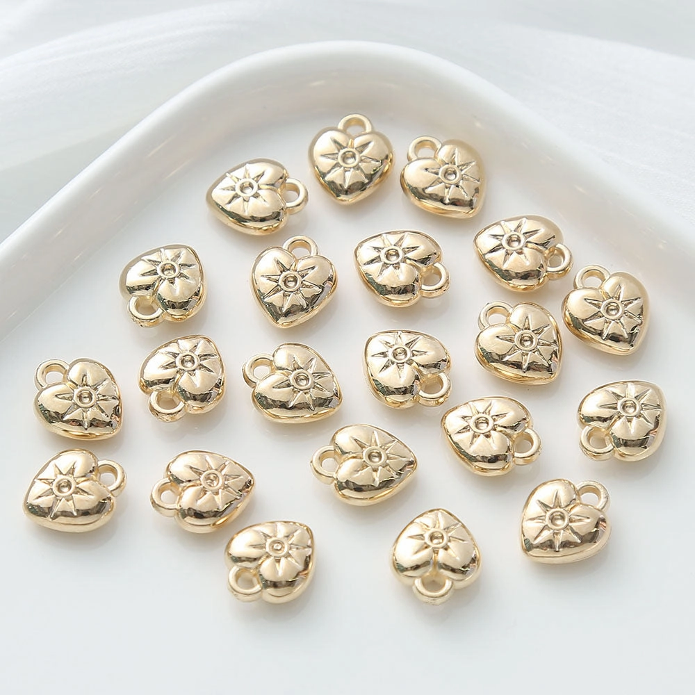 Wholesale Gold Vintage Bracelet Pendant Butterfly Tulip Collection Diy Accessories