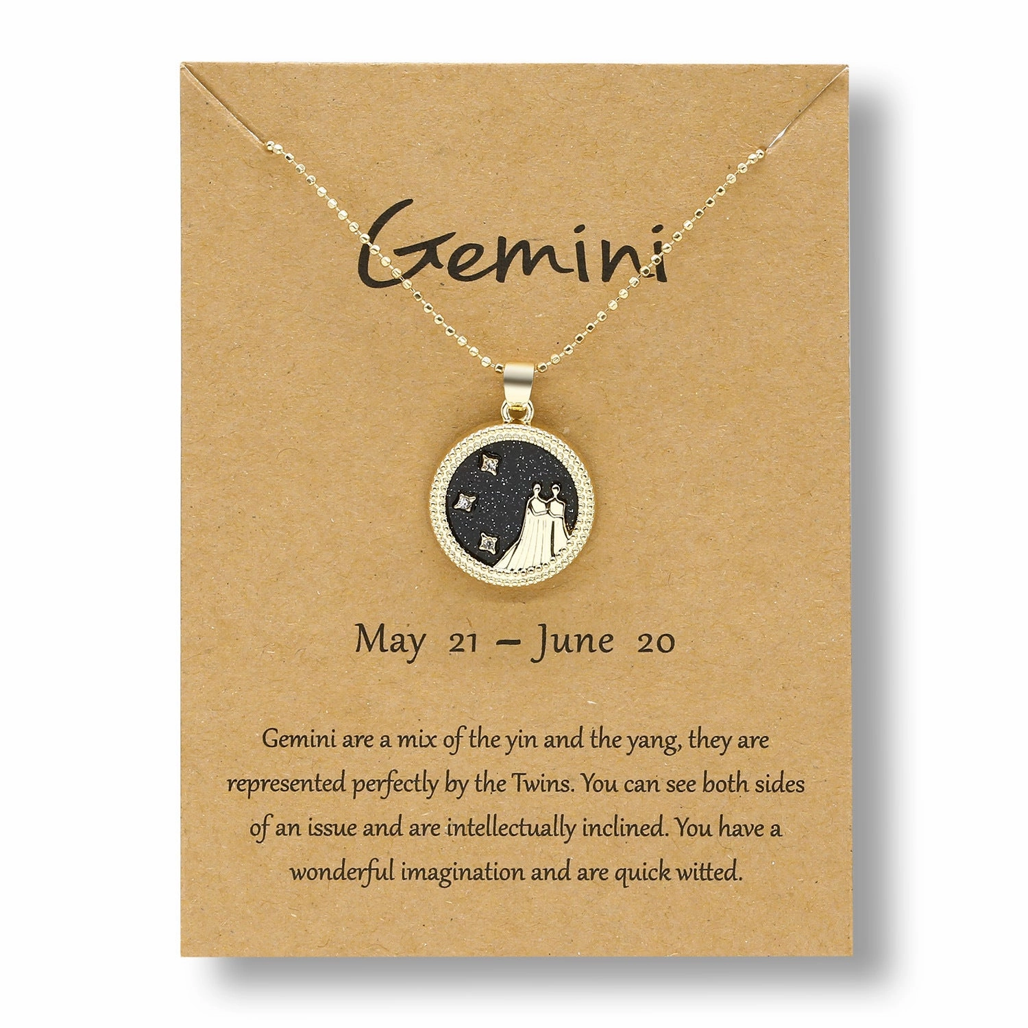Wholesale Golden Zodiac Sign Coin Clavicle Chain Sweater Chain