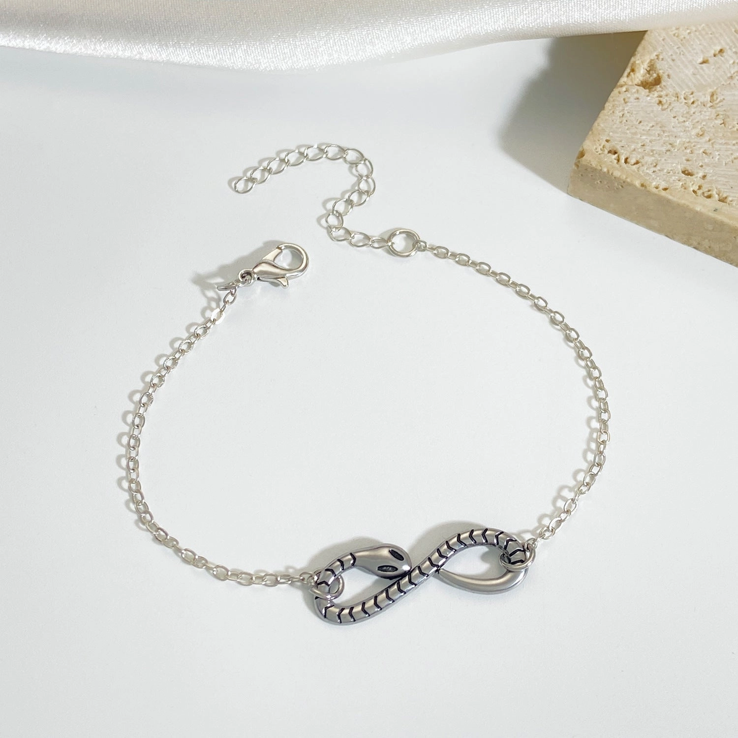 Wholesale Gothic Titanium Steel Snake Bracelets