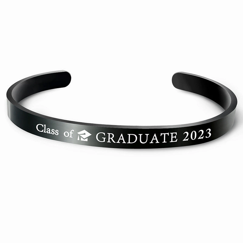 Wholesale Graduation Doctoral Cap Stainless Steel Bracelet