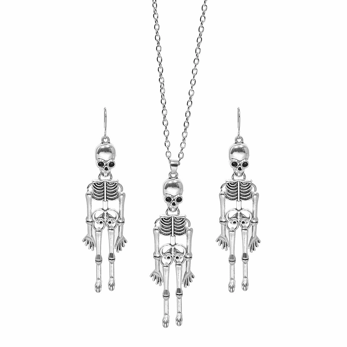 Wholesale Halloween Exaggerated Creative Skeleton Skeleton Dark Style Earrings