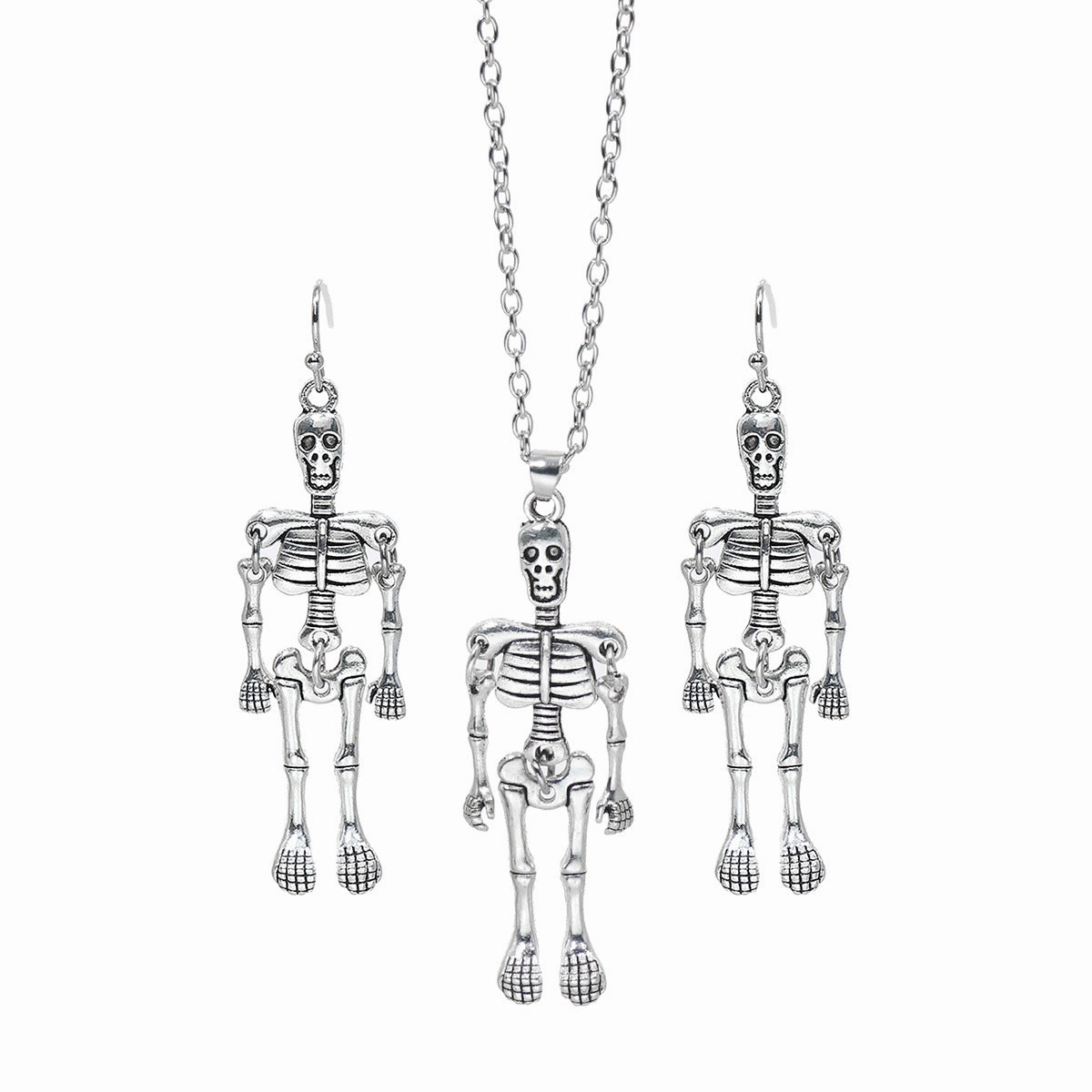 Wholesale Halloween Exaggerated Creative Skeleton Skeleton Dark Style Earrings