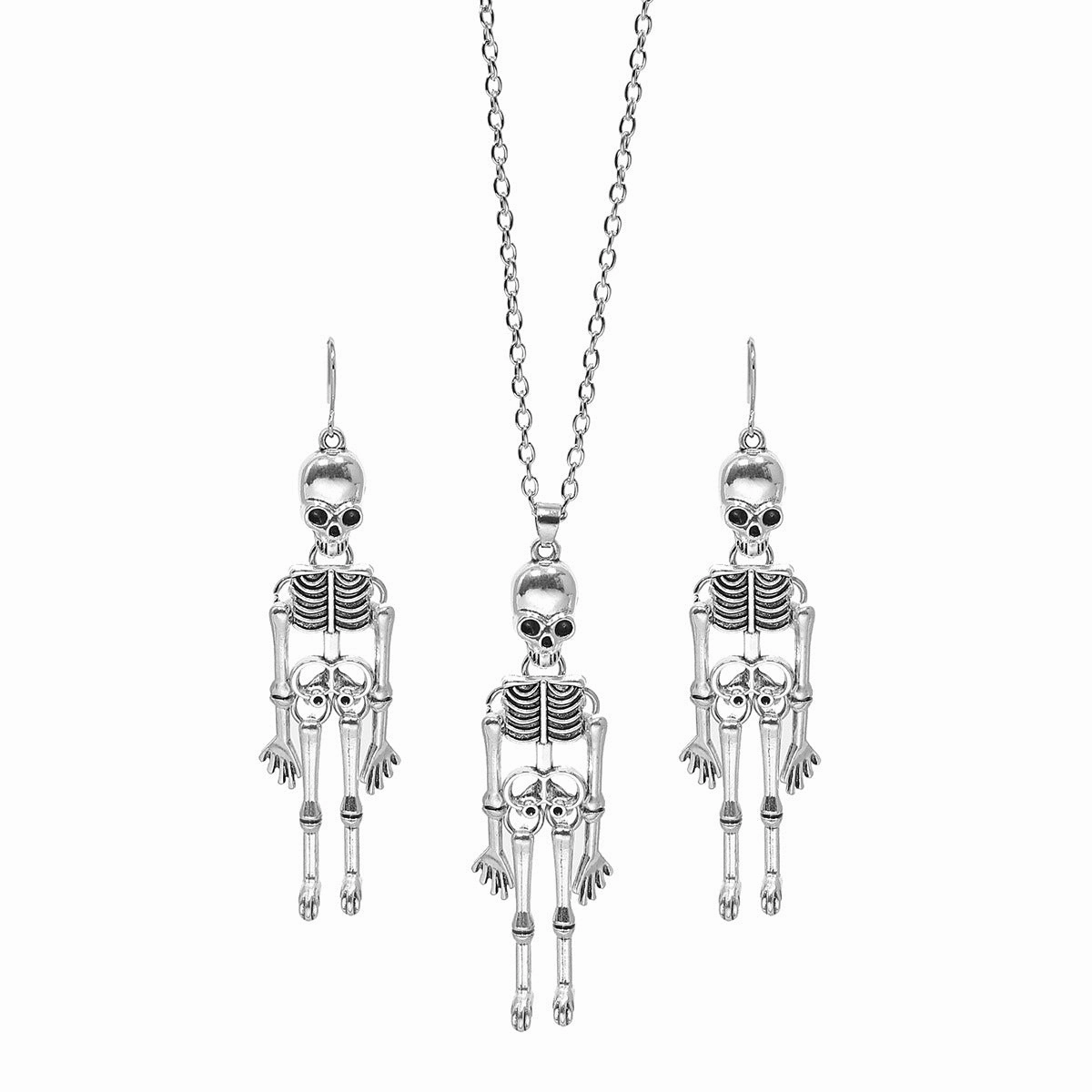 Wholesale Halloween Exaggerated Creative Skeleton Skeleton Dark Style Earrings