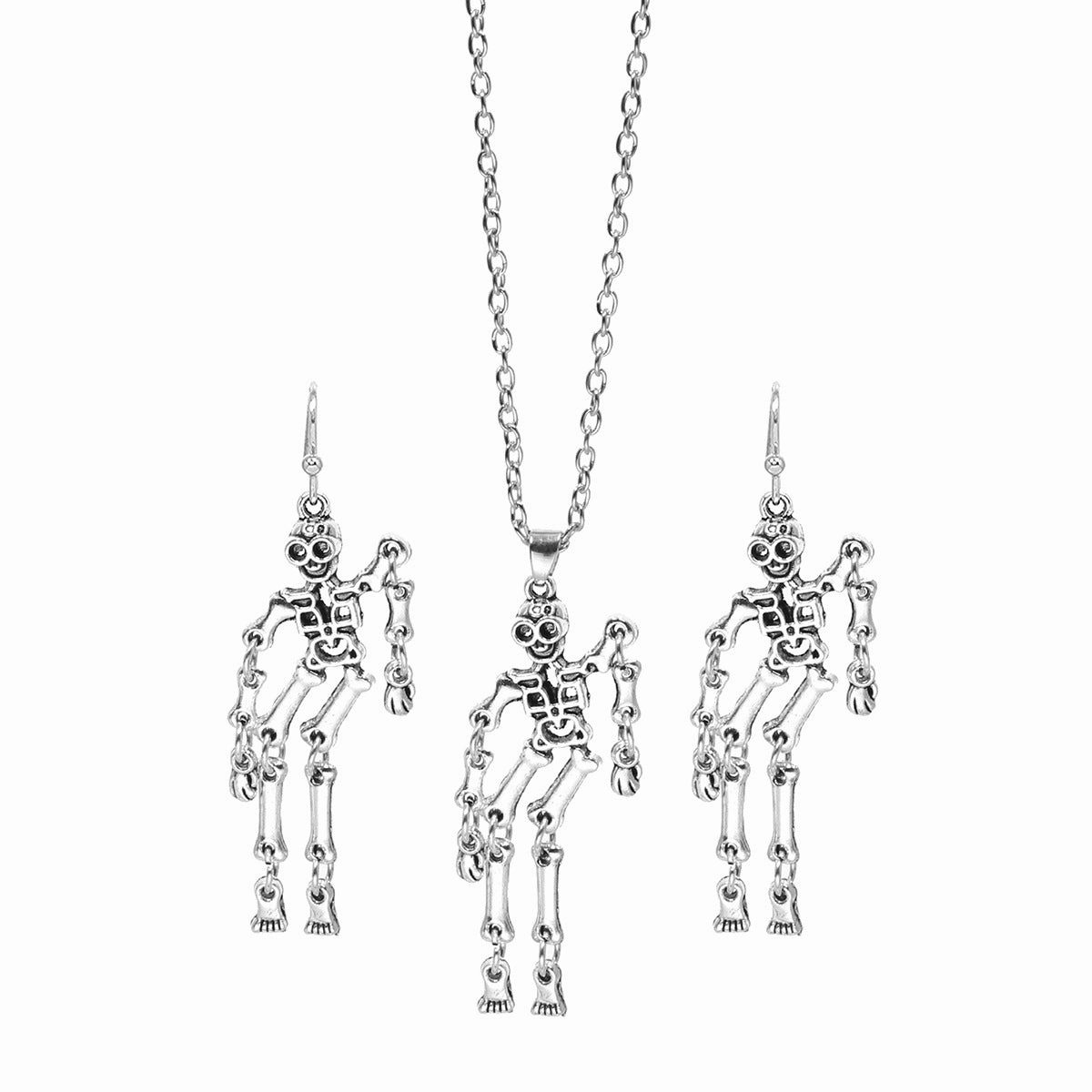 Wholesale Halloween Exaggerated Creative Skeleton Skeleton Dark Style Earrings