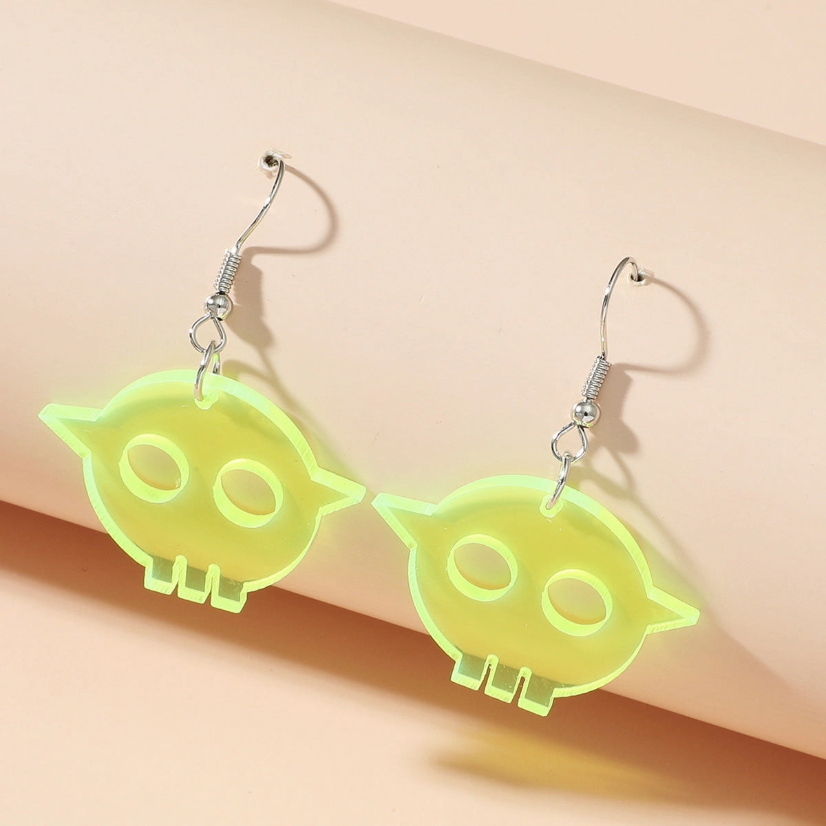 Wholesale Halloween Ghost Pumpkin Fun Acrylic Earrings