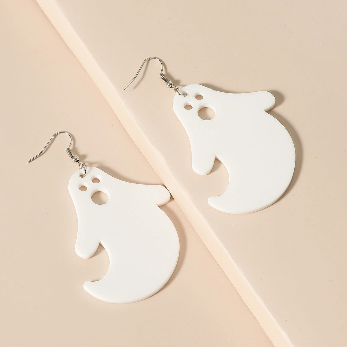 Wholesale Halloween Ghost Pumpkin Fun Acrylic Earrings