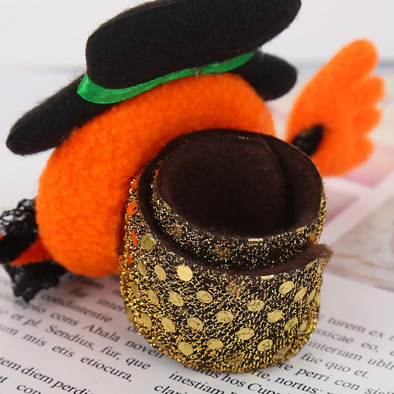 Wholesale Halloween Party Decorations, Luminous Clapping Rings, Polyester Bracelets with Lights