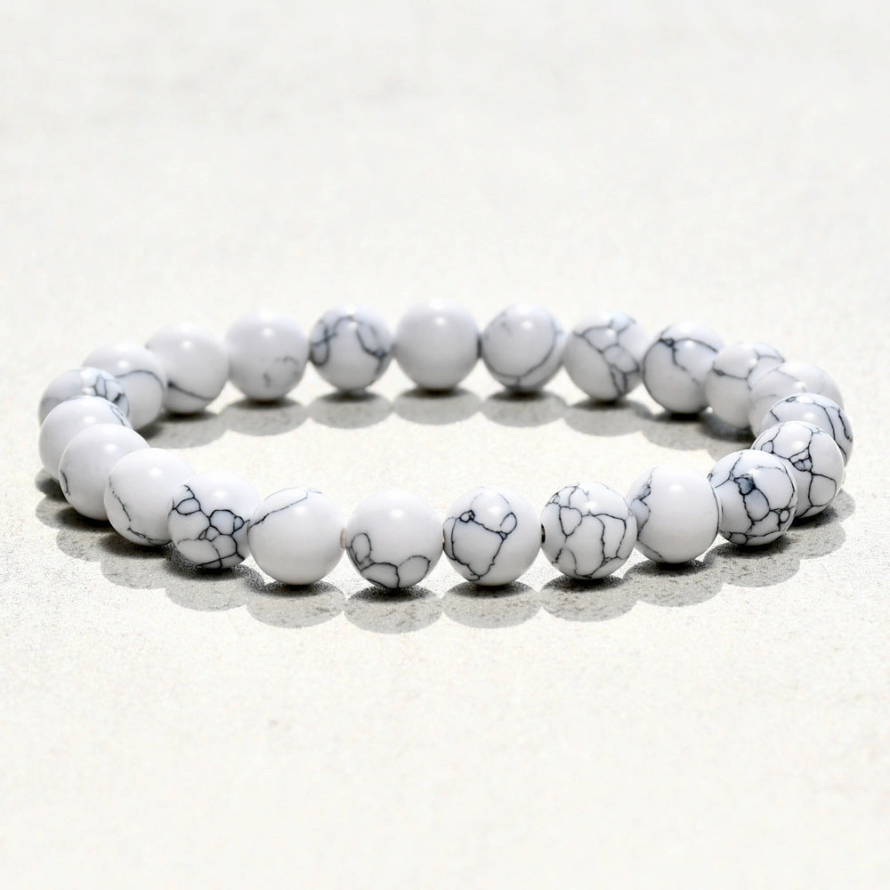 Wholesale  handmade beaded natural stone bracelet