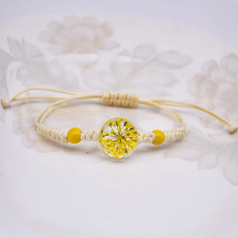 Wholesale Handmade Hemp Cotton Woven Bracelet